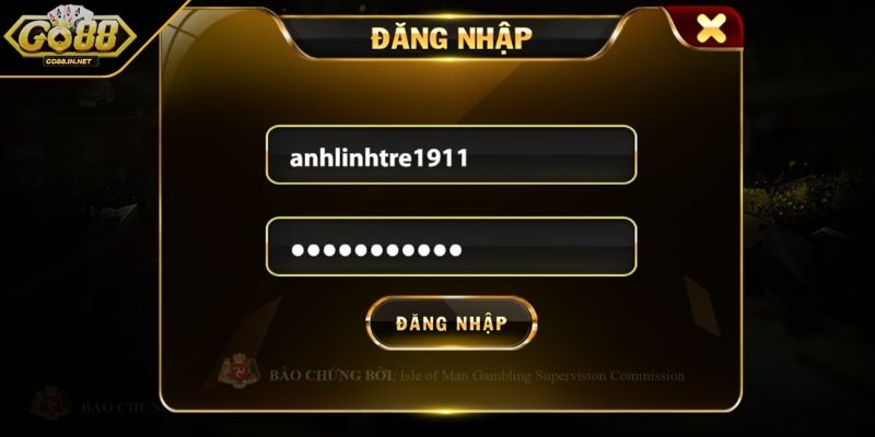 Đăng Nhập GO88 Tận Hưởng Những Trải Nghiệm Tuyệt Vời 1 Hướng dẫn từng bước đăng nhập GO88 siêu tốc