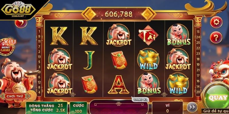 Game Quay Hũ Dễ Nổ Nhất GO88 Người Chơi Nên Trải Nghiệm 3 Game quay hũ dễ nổ nhất Thần Tài May Mắn