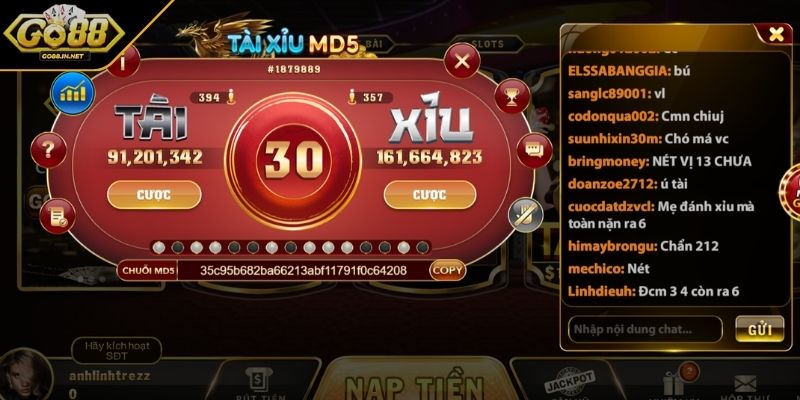 Tài xỉu MD5